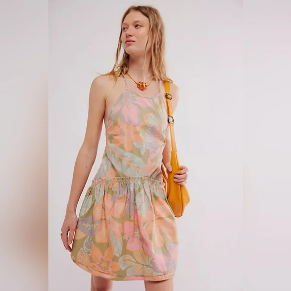 NWOT Free People Deserted Island Mini Dress - Picture 4 of 8